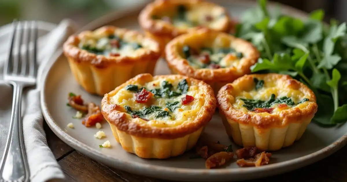 quiche with puff pastry