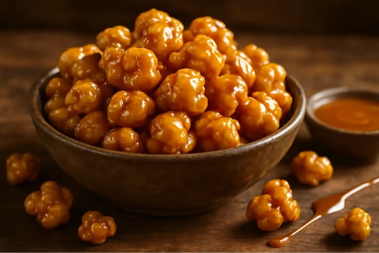 caramel puff corn