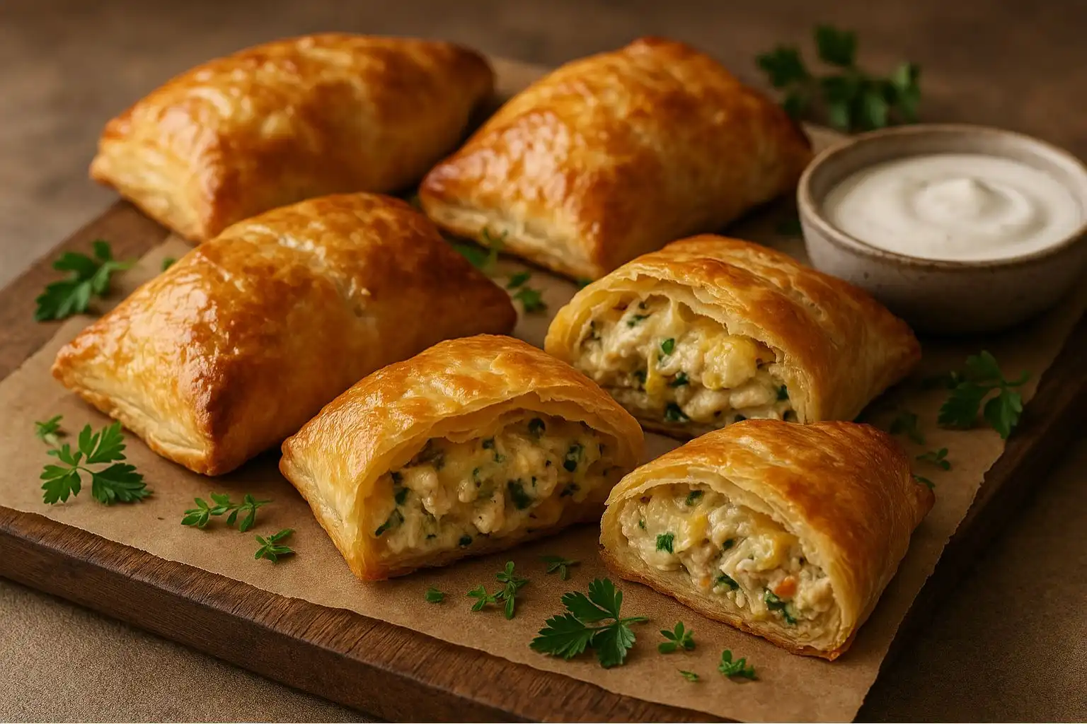 chicken puff pastry