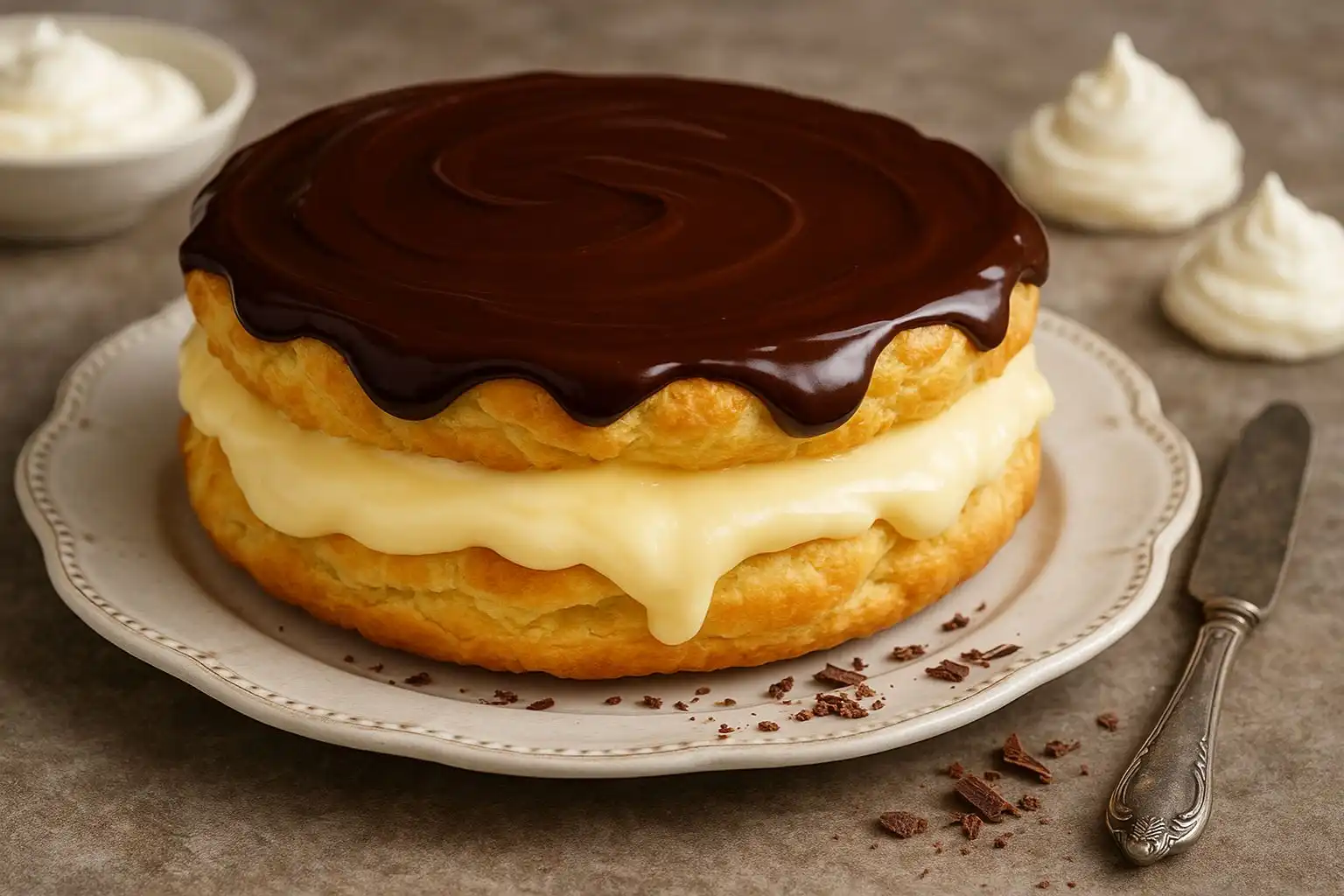 cream puff cake