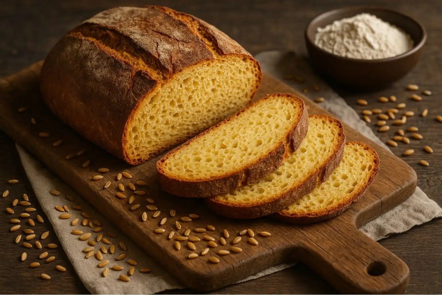 einkorn bread