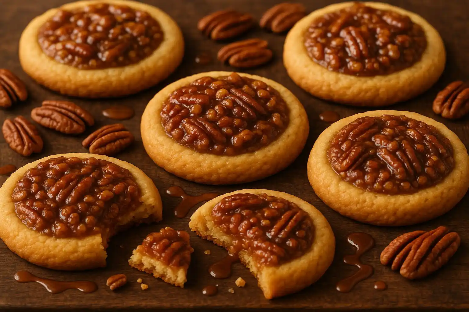 pecan pie cookies