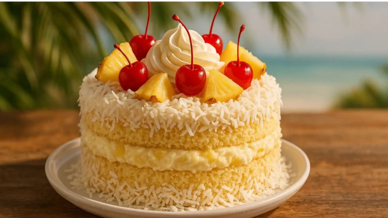 pina colada cake