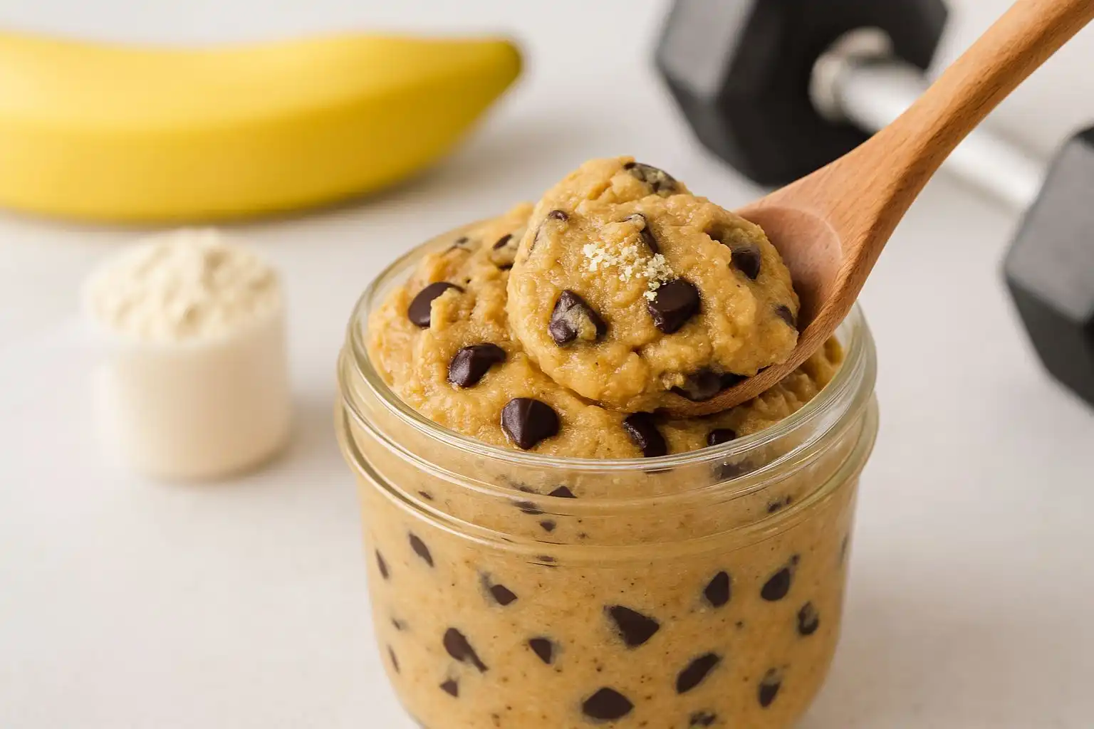 protein powder cookie dough