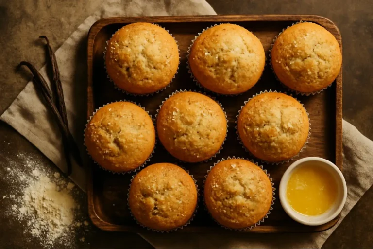 vanilla muffins