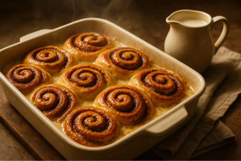 cinnamon rolls heavy cream